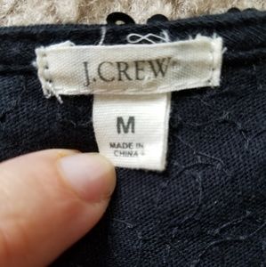 J. Crew Tops - Black sequin tank J. Crew Tops - Black sequin tank
